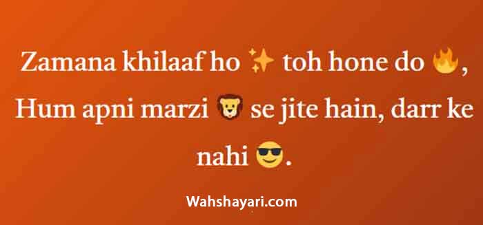 Hinglish Shayari Sample