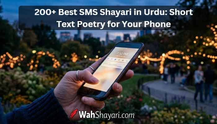 200+ Best SMS Shayari in Urdu: Short Text Poetry for Your Phone 8 200+ Best SMS Shayari in Urdu Short Text Poetry for Your Phone