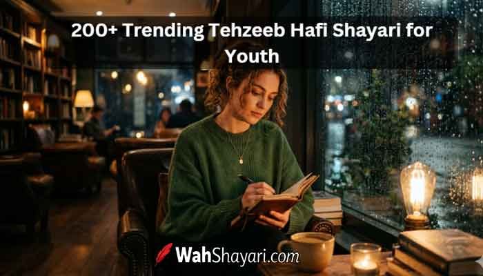 200+ Trending Tehzeeb Hafi Shayari for Youth
