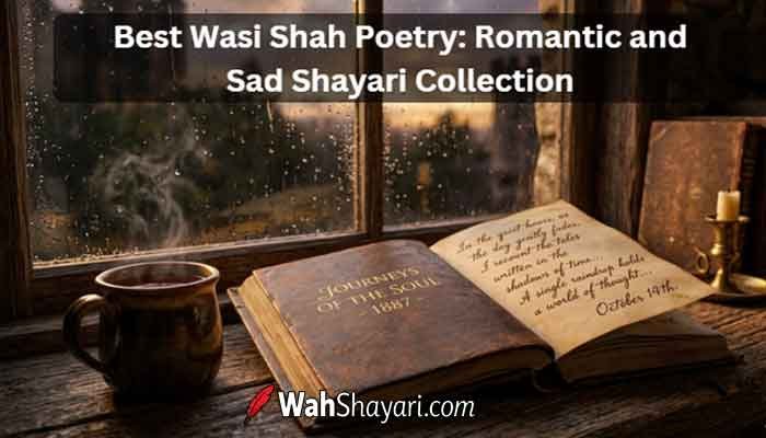Best Wasi Shah Poetry Romantic and Sad Shayari Collection