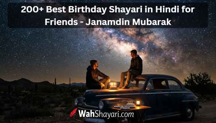 200+ Best Birthday Shayari in Hindi for Friends - Janamdin Mubarak 11 200+ Best Birthday Shayari in Hindi for Friends - Janamdin Mubarak