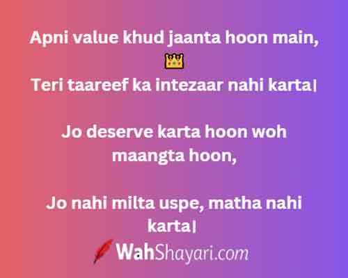 Savage Captions for Haters in Hinglish | Bold & Burn Lines 5 Bold status shayari in Hinglish — savage captions for haters who underestimate you